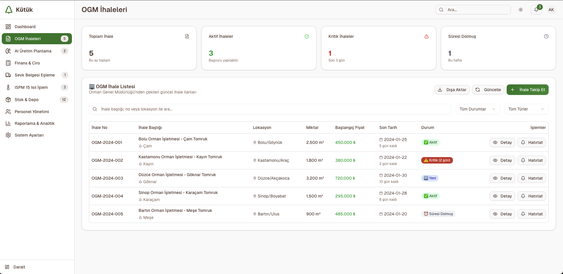 Kütük screenshot 3
